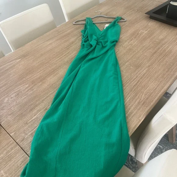 Free People Free-est Lyla Maxi Dress in Golf Green - Picture 2 of 4